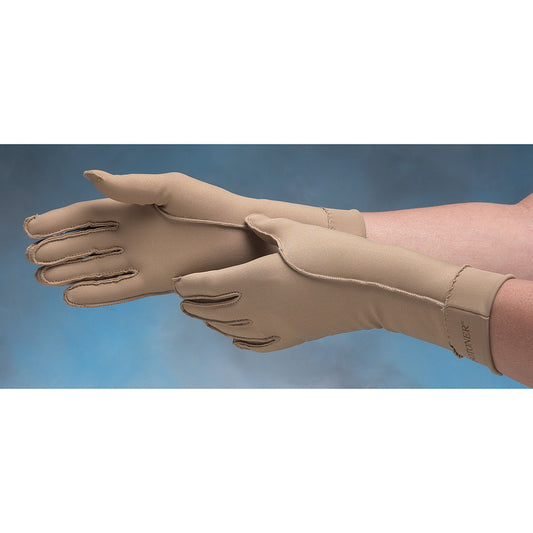 Isotoner Full Finger Therapeutic Gloves Medium 7" - 8" 1 PR