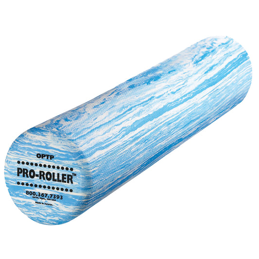 Pro-Roller Foam Roller 36" X 6" Blue Marble 1 EA