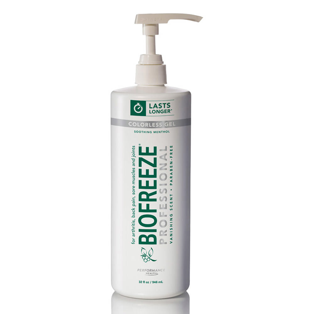 Colorless Biofreeze 32-Oz. Bottle Gel 1 BO