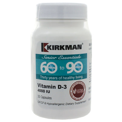 60 to 90 Vitamin D3 4000 IU 30 capsules