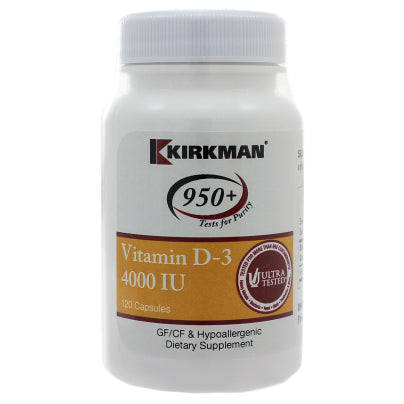 60 to 90 Vitamin D3 4000 IU 120 capsules