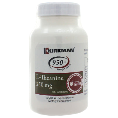 L-Theanine 250mg Hypoallergenic 100 capsules
