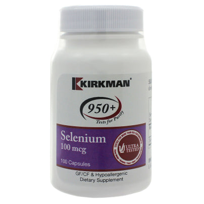 Selenium 100mcg - Hypoallergenic 100 capsules