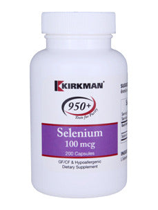 Selenium 100mcg - Hypoallergenic 200 capsules