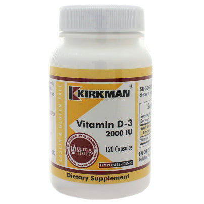 Vitamin D-3 2000 I.U. 120 capsules