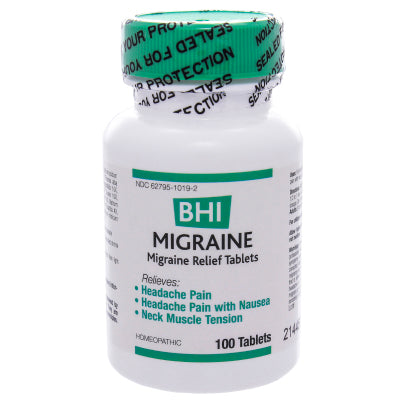 BHI Migraine 100 tablets