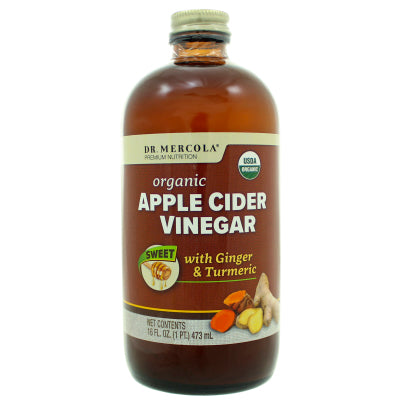 Organic Apple Cider Vinegar - Sweet 16 Ounces