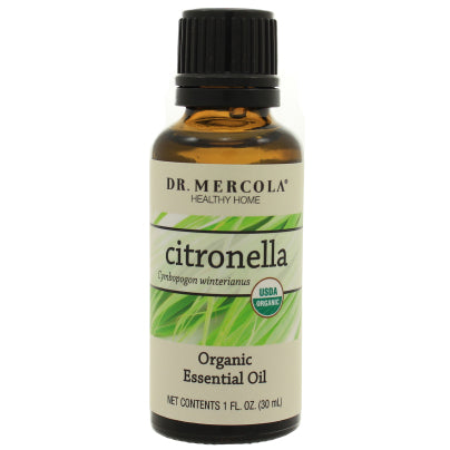 Organic Citronella Essential Oil 1 Ounce