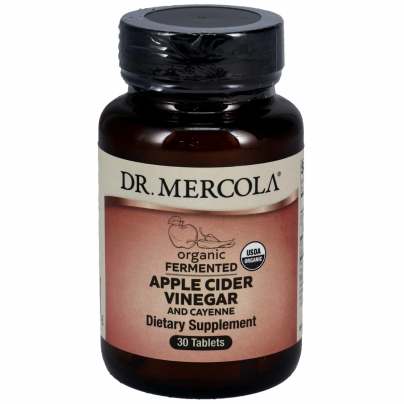 Organic Fermented Apple Cider Vinegar with Cayenne 30 tablets