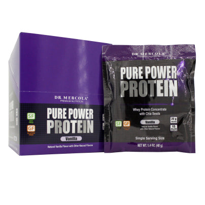 Pure Power Protein Vanilla 14 packets – Bayho
