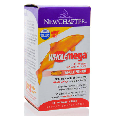 Wholemega Whole Fish Oil 30 Softgels