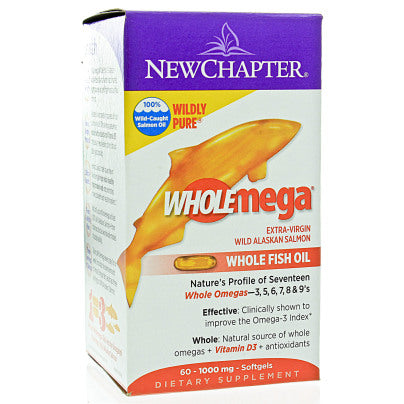 Wholemega Whole Fish Oil 60 Softgels
