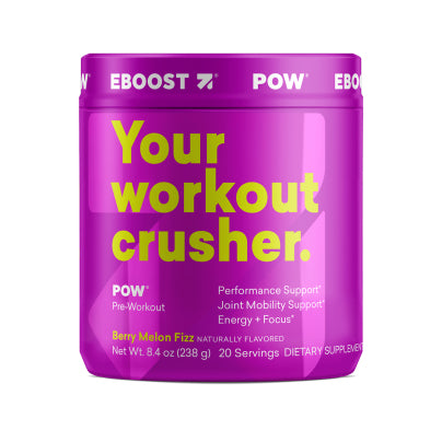 POW Pre-Workout Powder Berry Melon 8.4 Ounces