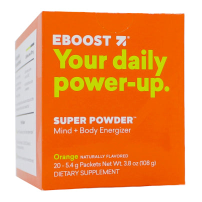 Super Powder Mind &amp; Body Energizer Orange 20 packets