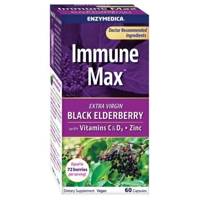 Immune Max Black Elderberry 60 capsules