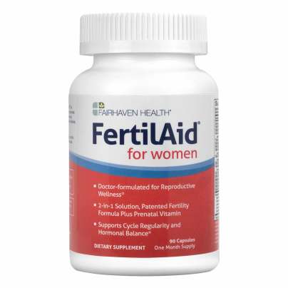 FertilAid for Women - Female Fertility Supplement 90 capsules