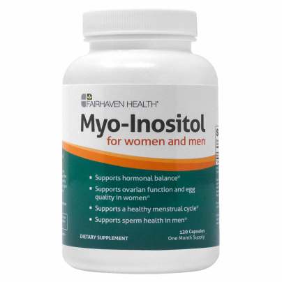 Myo-Inositol Supplement for Women and Men 120 capsules