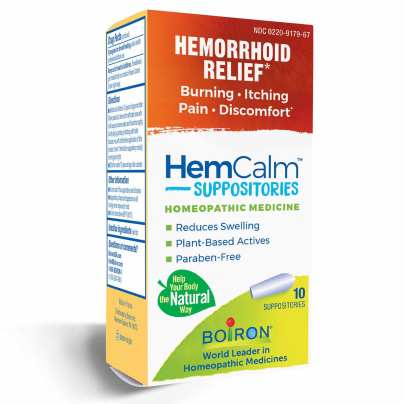 HemCalm® Suppositories 10 Single-Use Applications
