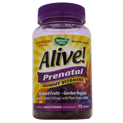 Alive Prenatal Gummy Multi Gummies 75 Gummies
