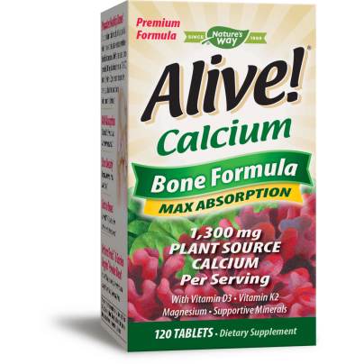 Alive! Calcium 120 tablets