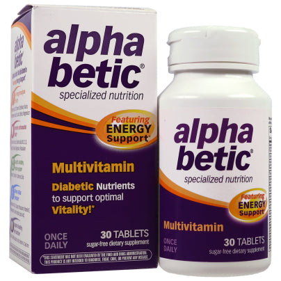 alpha betic® Multivitamin, Energy Support 30 tablets