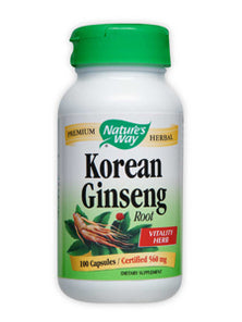 Asian Ginsing 100 capsules