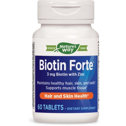 Biotin Forte® 3mg with Zinc 60 tablets