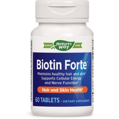 Biotin Forte® 5mg without Zinc 60 tablets