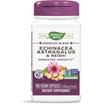 Echinacea Astragalus & Reishi 100 capsules