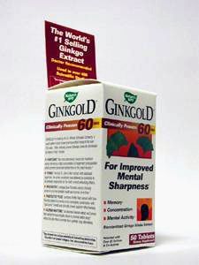 Ginkgold 60mg 50 tablets