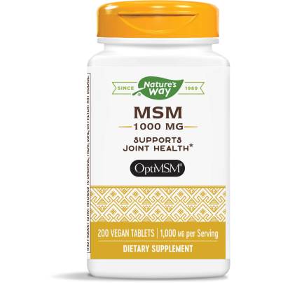 MSM 1000mg 200 capsules