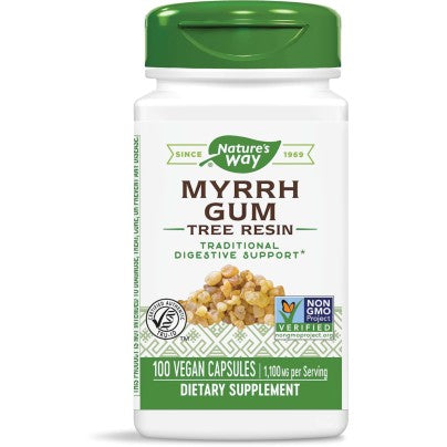 Myrrh Gum Tree Resin 100 capsules