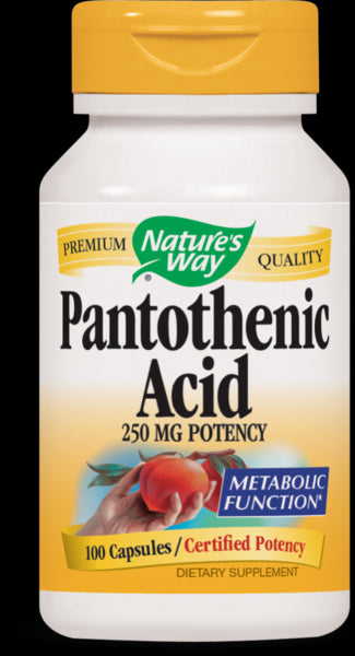 Pantothenic Acid 100 capsules