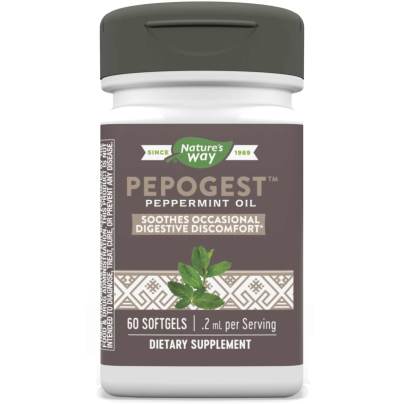 Pepogest (Peppermint Oil) 60 Softgels