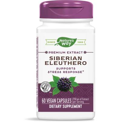 Siberian Eleuthero (standardized) 60 capsules