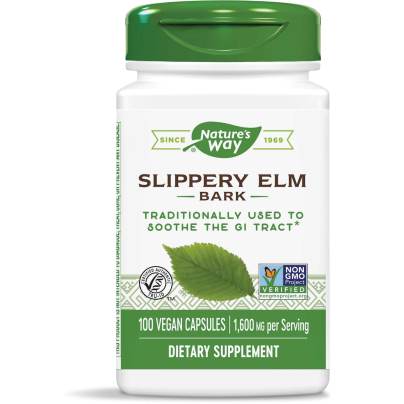 Slippery Elm Bark 100 capsules