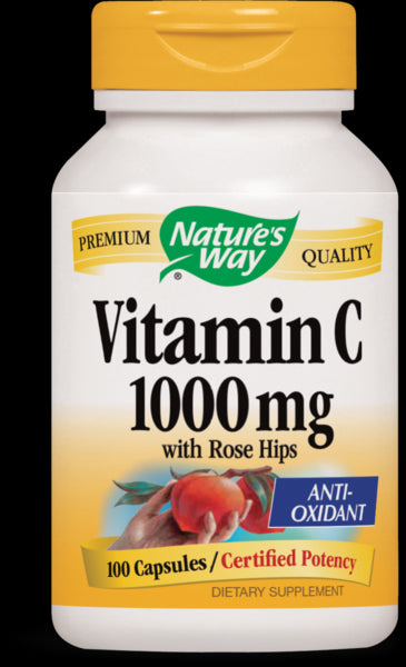 Vitamin C 1000mg with Rose Hips 100 capsules