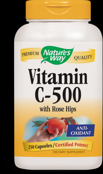 Vitamin C 500 with Rose Hips 250 capsules