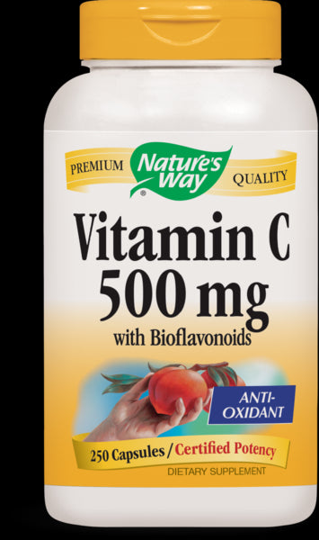 Vitamin C 500mg with Bioflavonoids 250 capsules