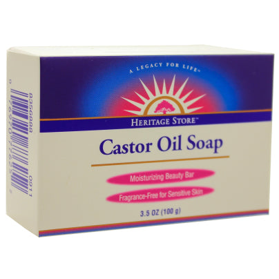Castor Oil Soap 3.5 Ounces