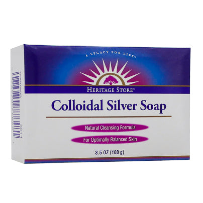 Colloidal Silver Soap Bar - Rosemary 3.5 Ounces