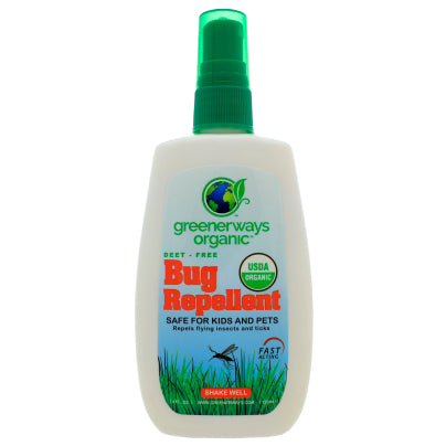 Bug Repellent Spray USDA Certified 100% Organic 4 Ounces