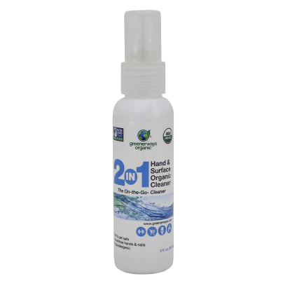 EcoTizer On-the-Go Hand &amp; Surface Cleaner USDA Certified Org 2 ounces