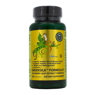 GreenSilk Formula #1 Mulberry Leaf Extract 60 capsules