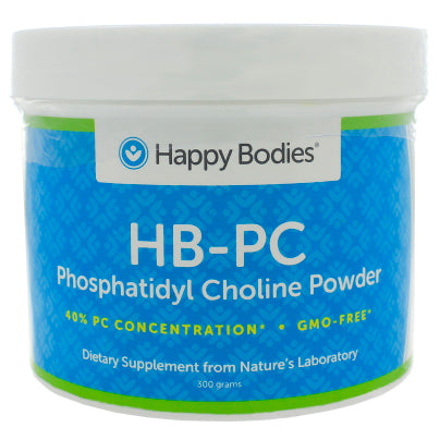 PC Phosphatidyl Choline 40% GMO-FREE Powder 300 Grams