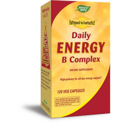Daily Energy B Complex (Fatigued to Fantastic) 120 capsules