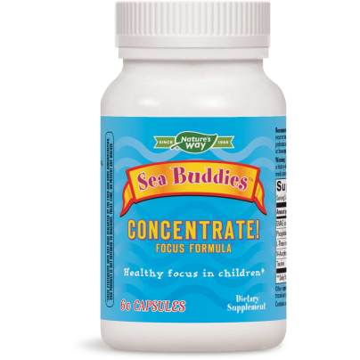 Sea Buddies Concentrate Focus Formula 60 capsules