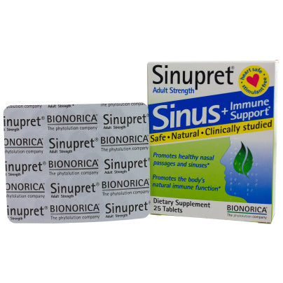 Sinupret Adult Strength 25 Tablets