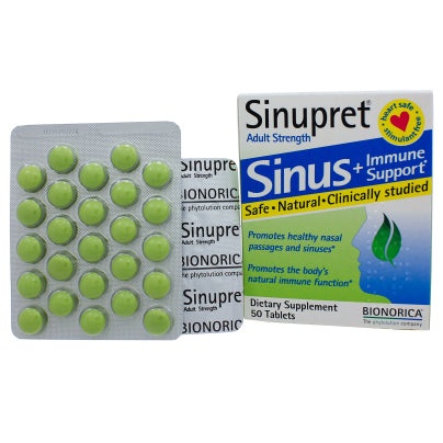 Sinupret Adult Strength 50 tablets