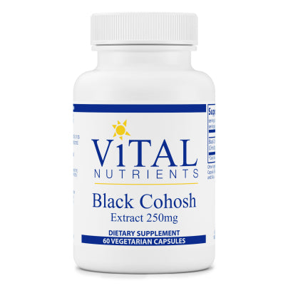 Black Cohosh 2.5% 250mg 60 capsules